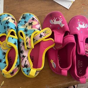 Girls water shoes size 2
